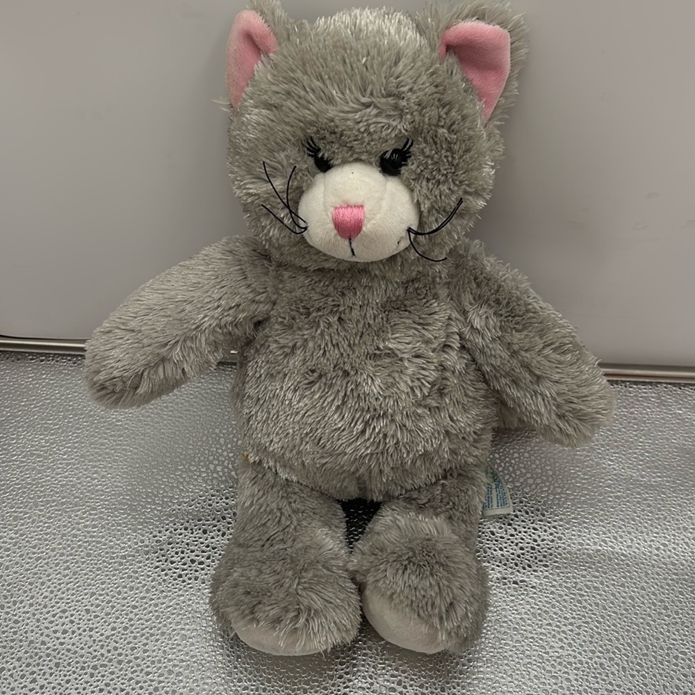 Build A‎ Bear Gray Kitty